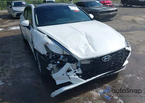 2021 Hyundai Sonata Sel z USA, uszkodzony, nr VIN 5NPEF4JA0MH123146